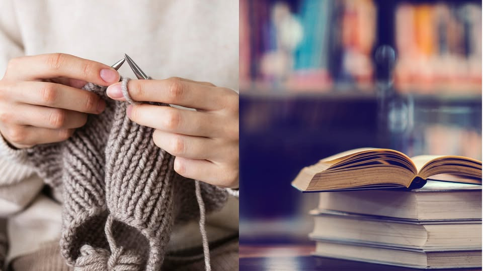 Strik & lyt! inviterer til hyggestund på Ishøj Bibliotek