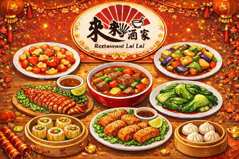 Restaurant Lai Lai fejrer kinesisk nytår med festligheder og præmier