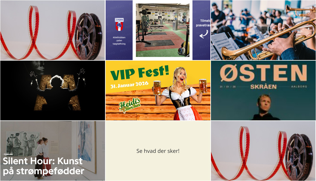 Sjove og spændende begivenheder i Aalborg denne weekend