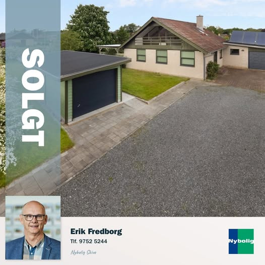 Nybolig Skive I/S sælger villa til ny familie i Hem