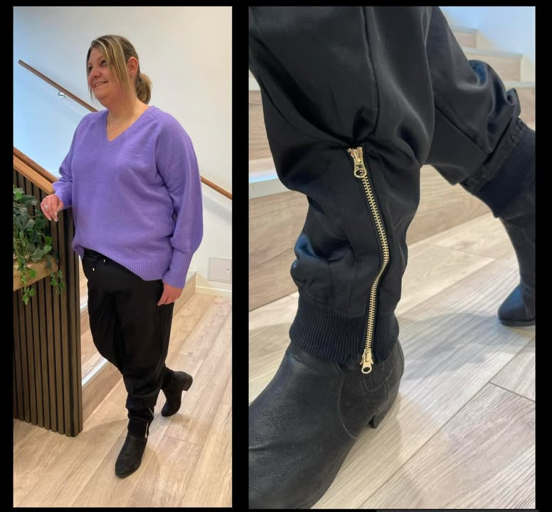 Only Curves præsenterer bukser med dobbelt lynlås og forårsstrik som must-have