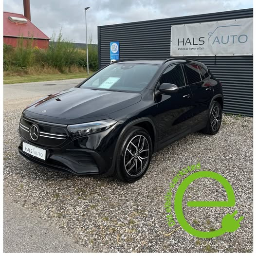Hals Auto A/S leverer næsten ny Mercedes EQA og tilbyder specialiseret elbilsservice