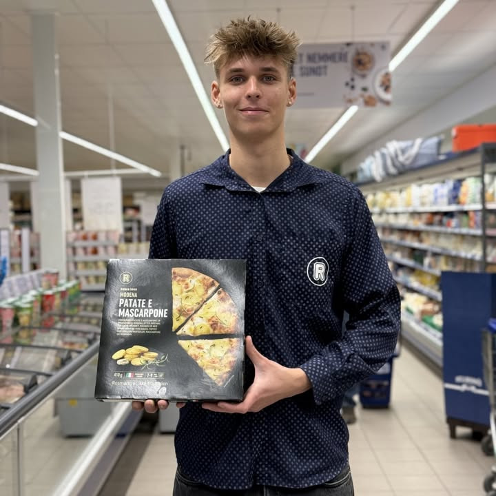 Ny variant i Modena Pizza-serien hos REMA 1000 Hadsund: Prøv Patate E Mascapone