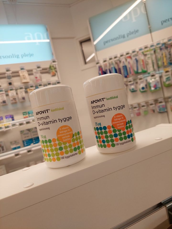 Herning Løve Apotek: styrk dit immunforsvar med Apovit D-vitamin inden vinteren