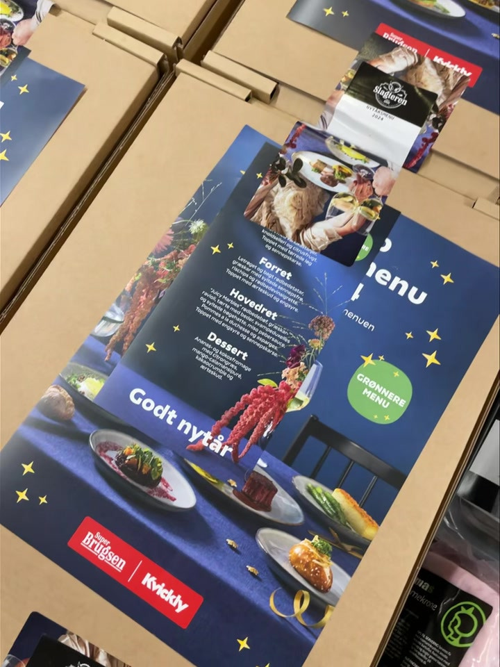 Nytårsmenu klar hos SuperBrugsen Dronninglund: 4-retters til 2 personer for 658 kr