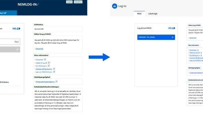 Norddjurs Kommune opdaterer MitID med nyt design og login-proces fra august 2025