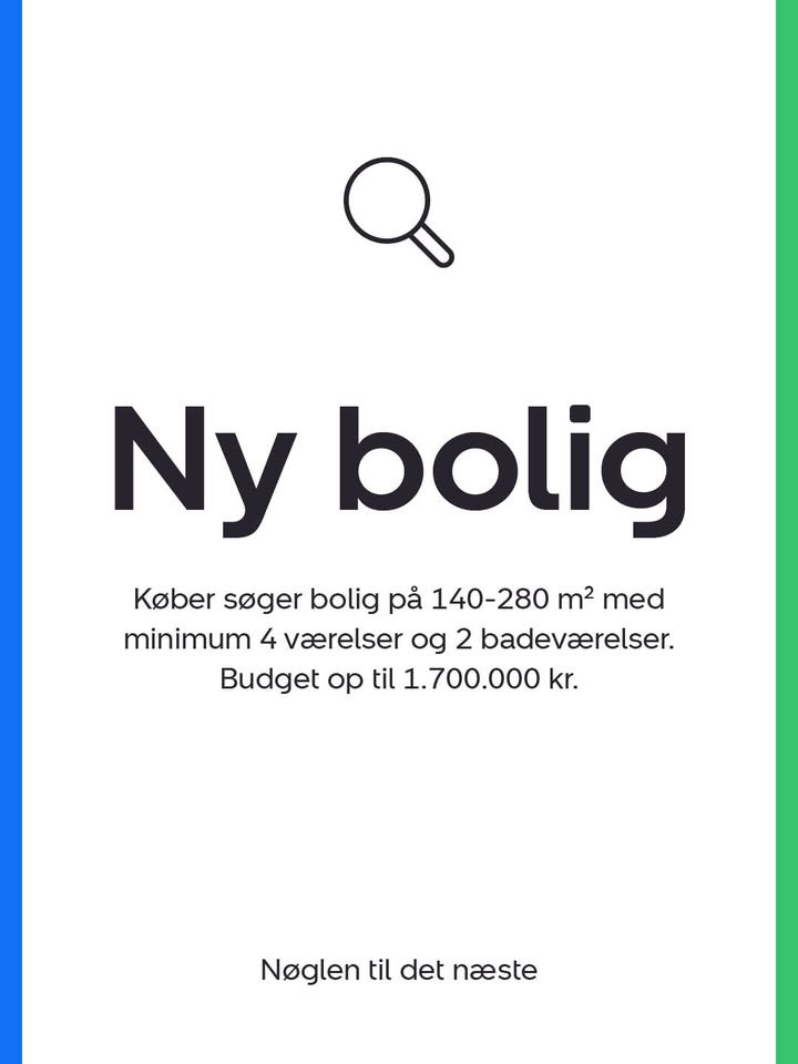 Nybolig Sæby A/S søger bolig til købeklar kunde
