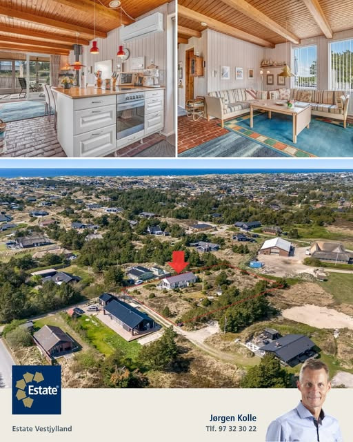 Estate Vestjylland præsenterer parkagtig fritidsbolig nær Søndervig