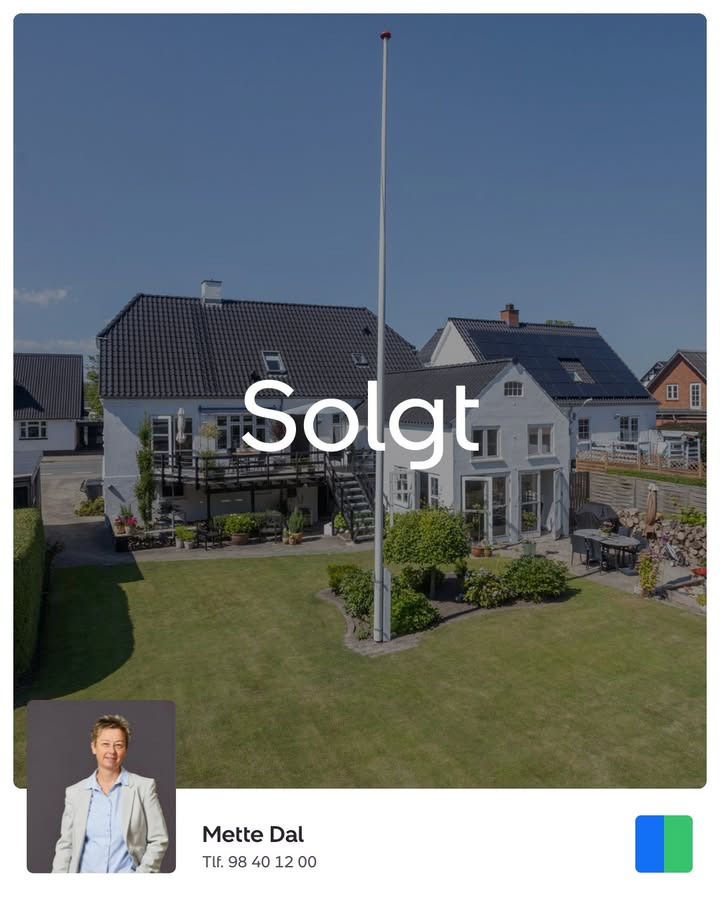 Nybolig Sæby A/S har solgt villaen på Ålborgvej 607