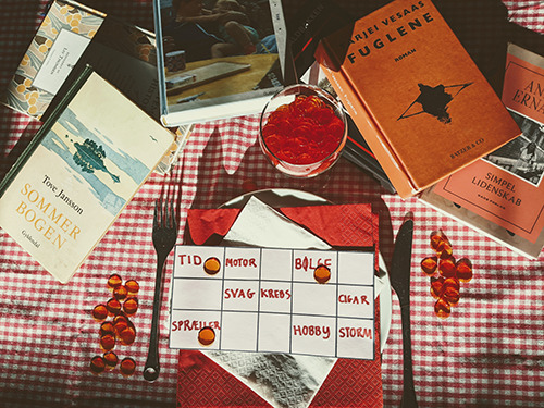 Hyggelig aften med litteraturbingo og fællesspisning i Humlebæk