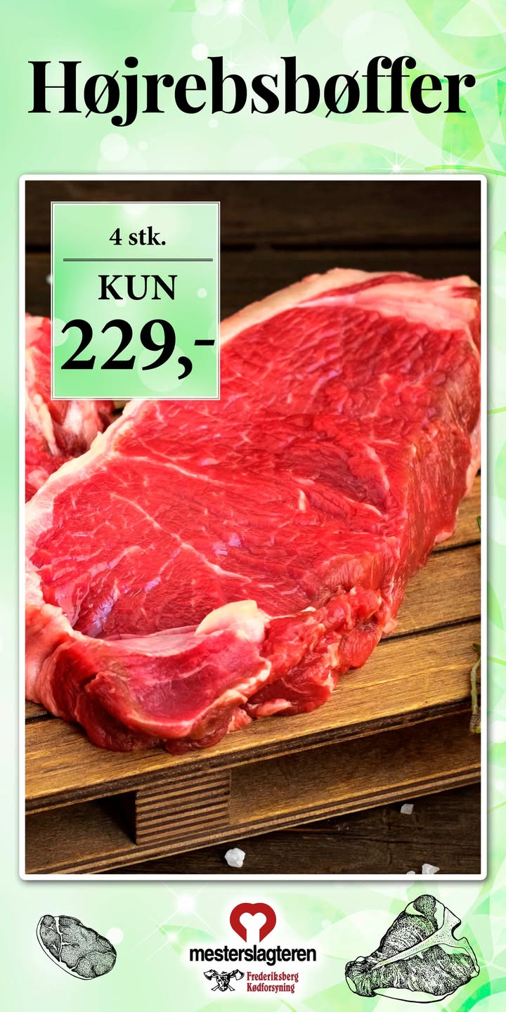 Frederiksberg Kødforsyning v/Christian Rytter Sørensen byder på stærke tilbud i uge 18