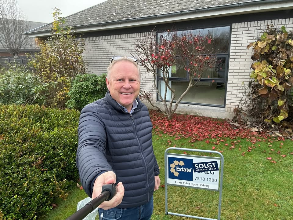 Succesfuld skiltetur i Esbjerg med flere boliger solgt af ESTATE Robin Thybo