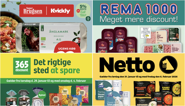 Gode lokale tilbud: Kohberg brød til kun 10 kr. og Lambi toiletpapir til 15 kr.