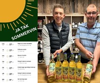 Terrassehvidvin til sommerpris: 6 flasker for 250 kr.