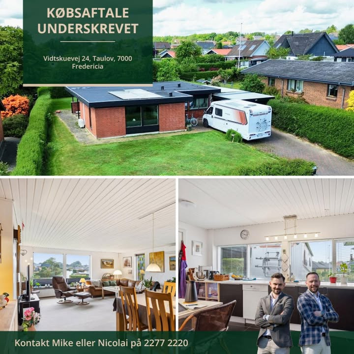 Ejendomsmægler Mike Andersen starter ugen med ny købsaftale i Fredericia