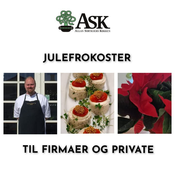 Ask inviterer til julefrokost 2025 med skræddersyede menuer leveret til døren