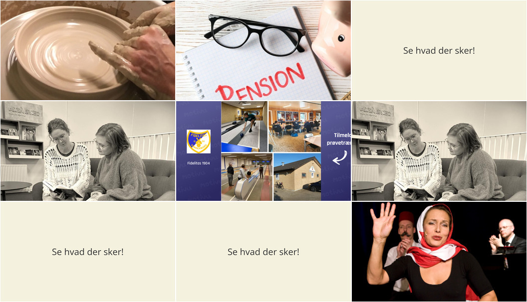 Spændende oplevelser i Sønderborg: Drejekurser, cabaret og litteraturbingo