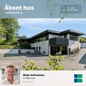 Nybolig Hjørring v/Morten Hove inviterer til åbent hus i luksusvilla i Svanelundskvarteret