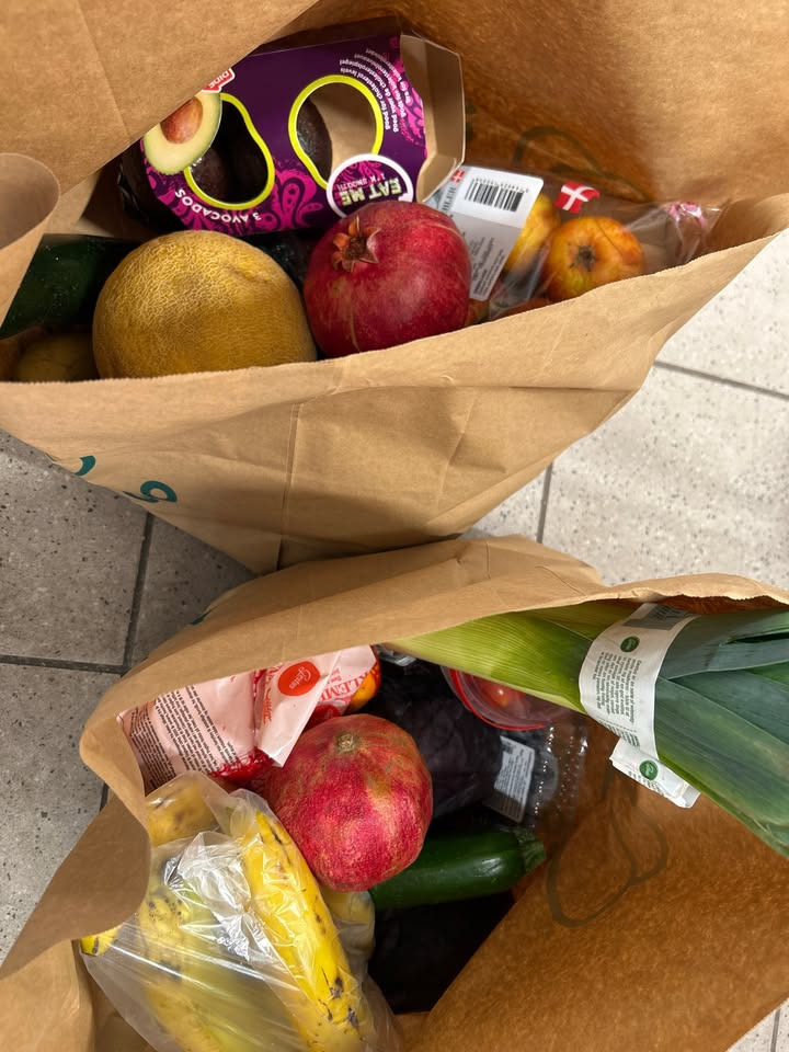 Frugt- og grøntposer til bekæmpelse af madspild hos Min Købmand i Asp - afhent i dag før kl. 18