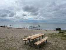 Badning frarådes ved Slagelse Kommunes strande efter regnskyl på grund af kloakoverløb