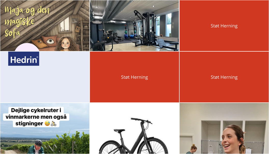 Nyt fra KVIK KØKKENCENTER HERNING, Herning Løve Apotek, Per P. Cykler og 4 andre