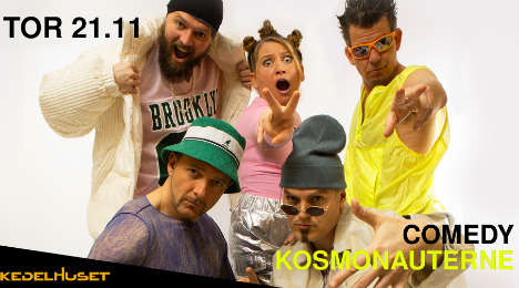 Oplev Kosmonauternes comedy-show i Silkeborg