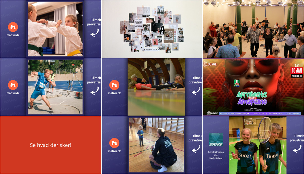 Weekend i Frederiksberg: Karate, kreativitetsaften, dansebal og mere