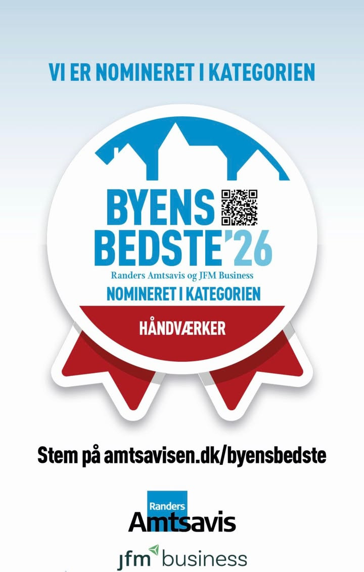 Tømrerfirmaet Brdr. Sand nomineret til byens bedste håndværker