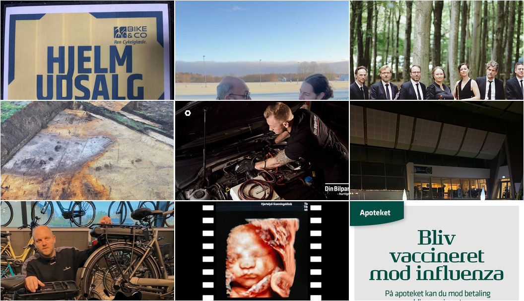 Nyt fra FREDHØJ CYKLER V/CARSTEN ØVIG JENSEN, EMV, Autogaarden Herning og 8 andre