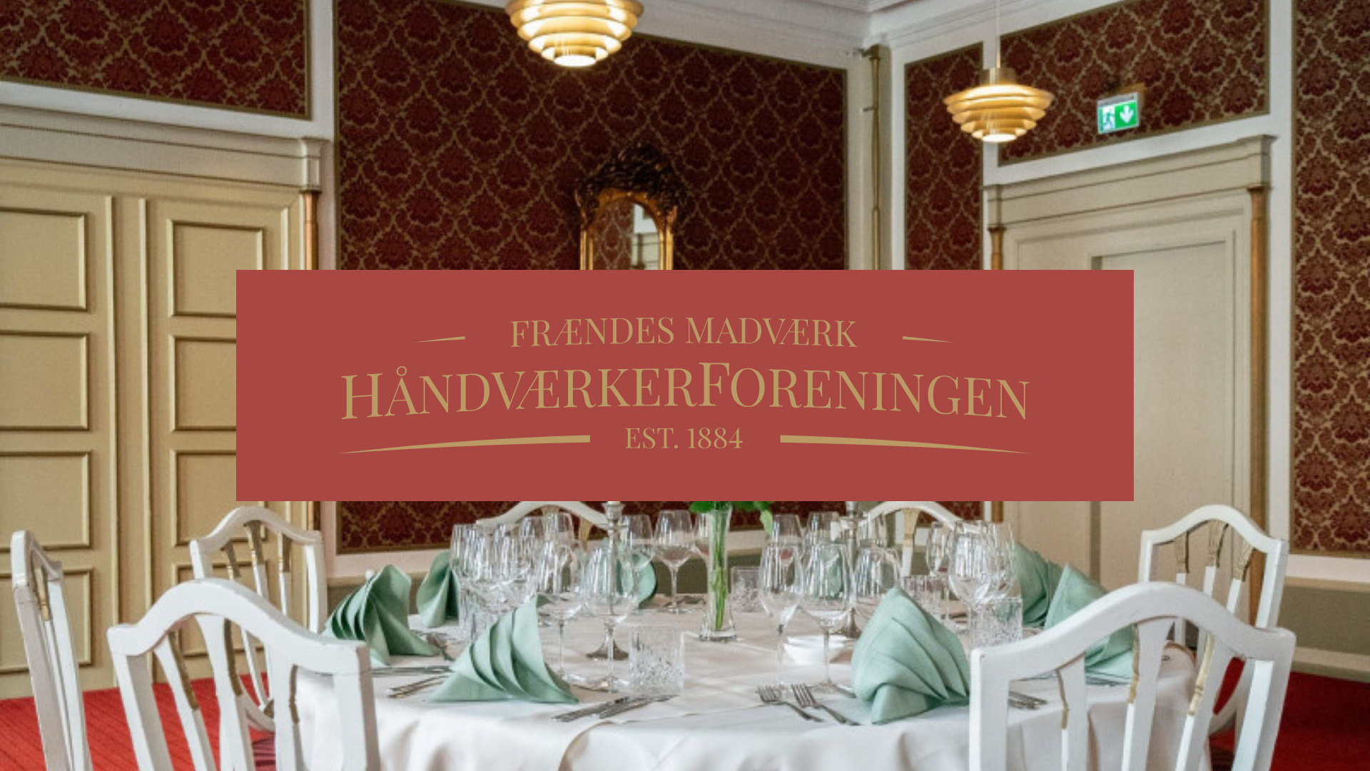 Frændes Madværk sørger for din fest i den unikke røde sal