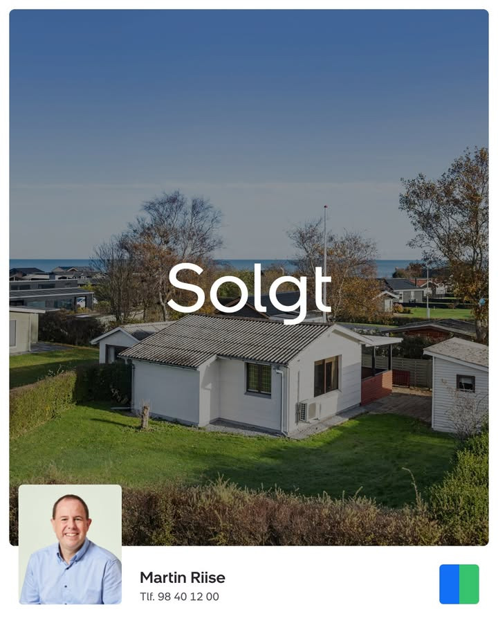 Nybolig Sæby A/S har solgt endnu et fritidshus