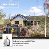 Home Hobro tilbyder rummelig bolig i Handest med kælder og stor grund