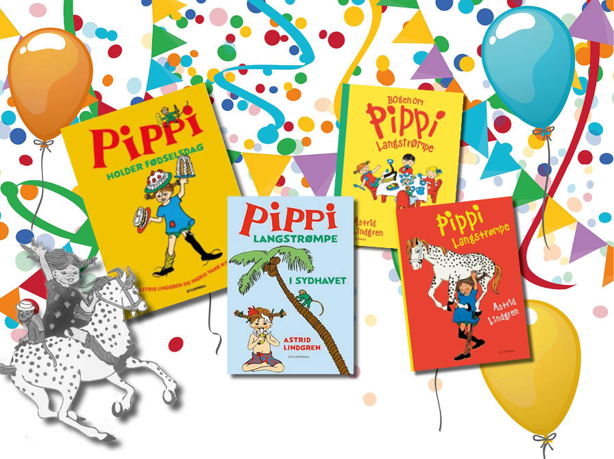 Fødselsdagsfest for Pippi Langstrømpe på Rebild Bibliotekerne