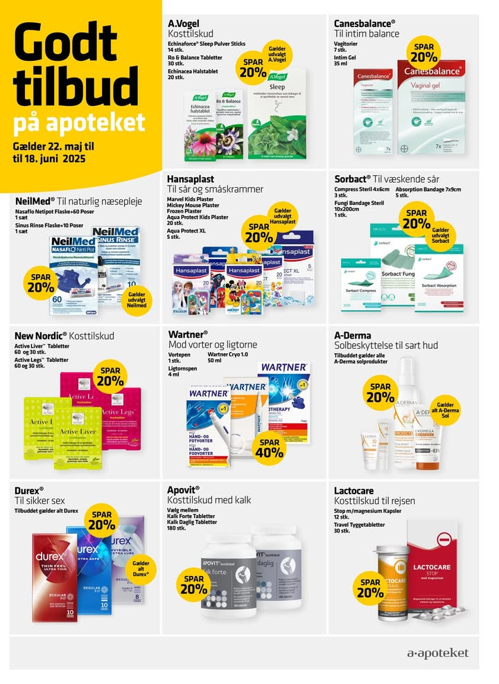 Herning Løve Apotek præsenterer nye tilbud gældende til juni 2025