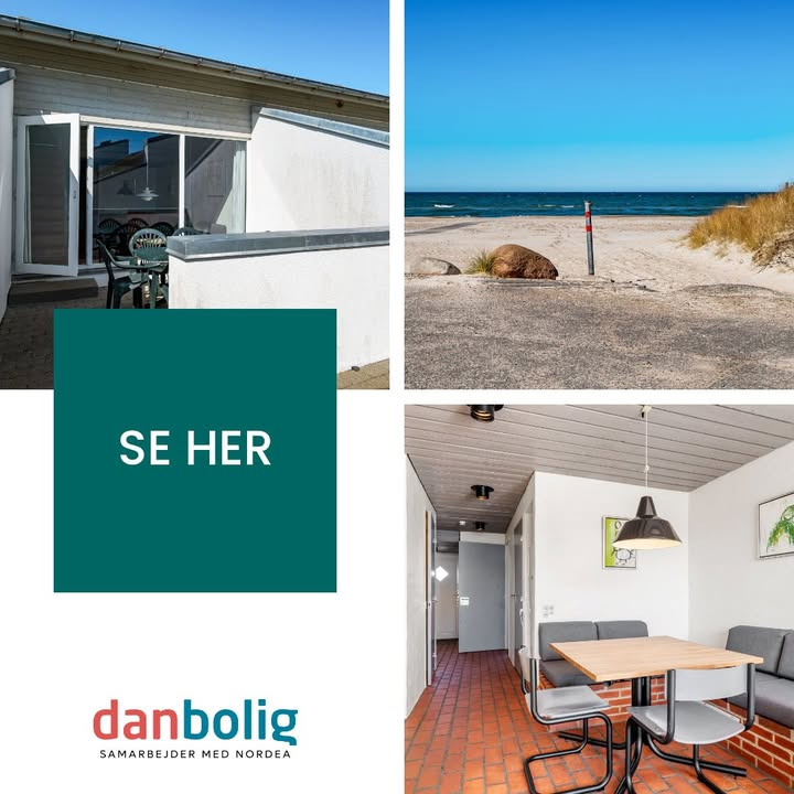Feriebolig i første klitrække ved Tranum Strand til salg hos danbolig Nørresundby