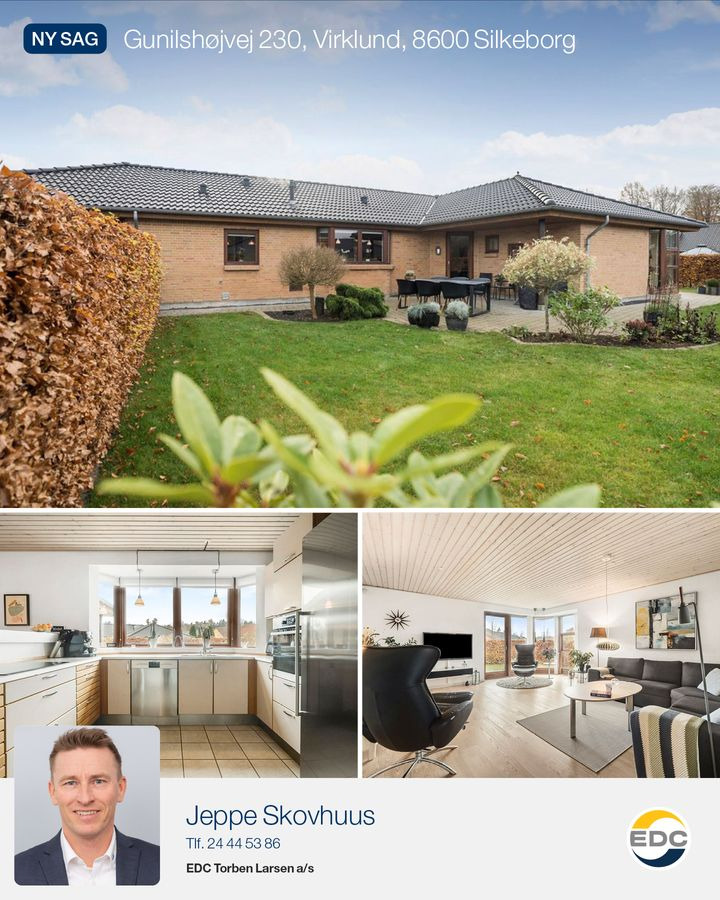 Charmende villa i Virklund klar til nye ejere siger EDC Torben Larsen