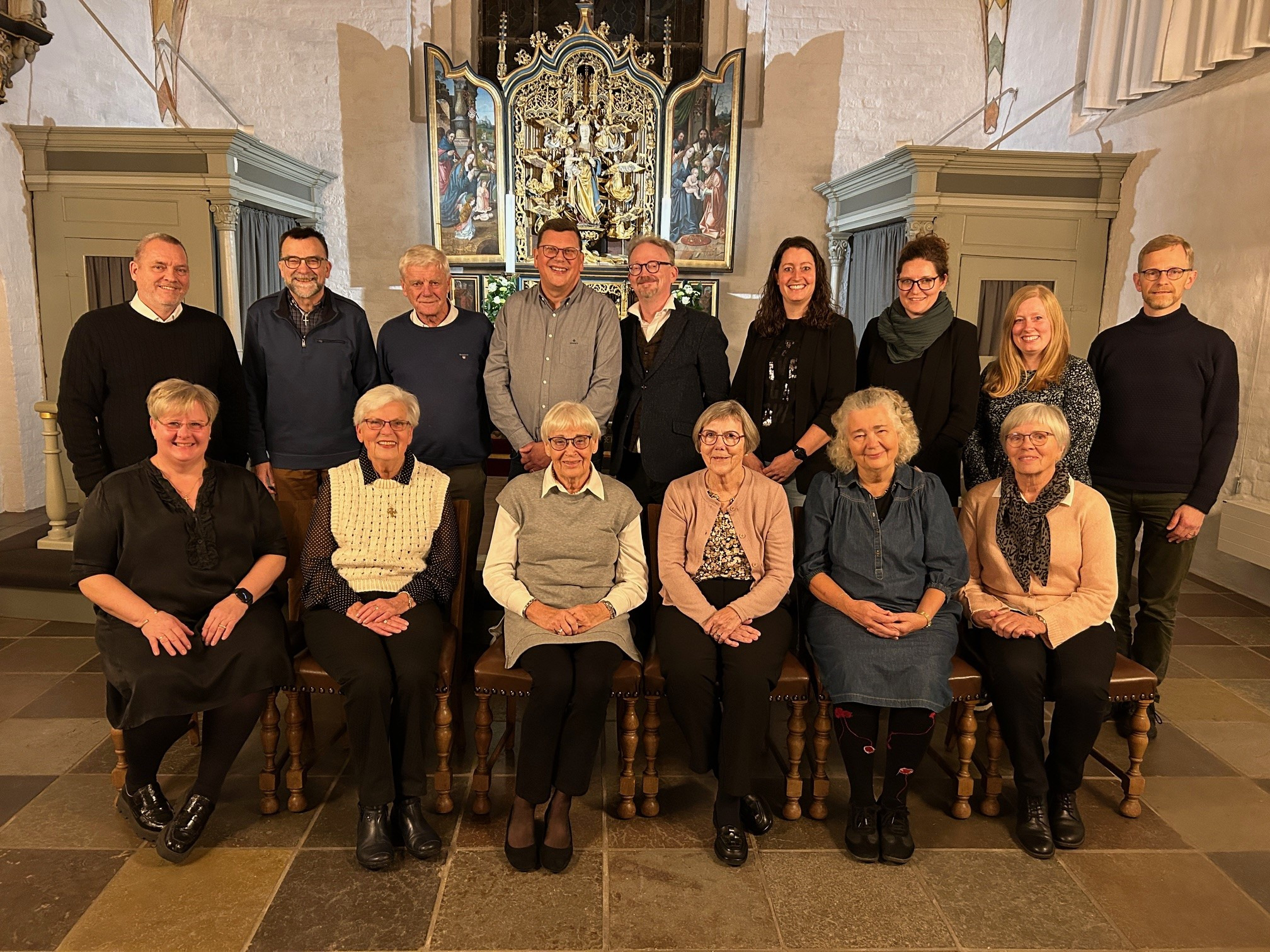 Nyt menighedsråd tiltræder ved Sæby Kirke.
