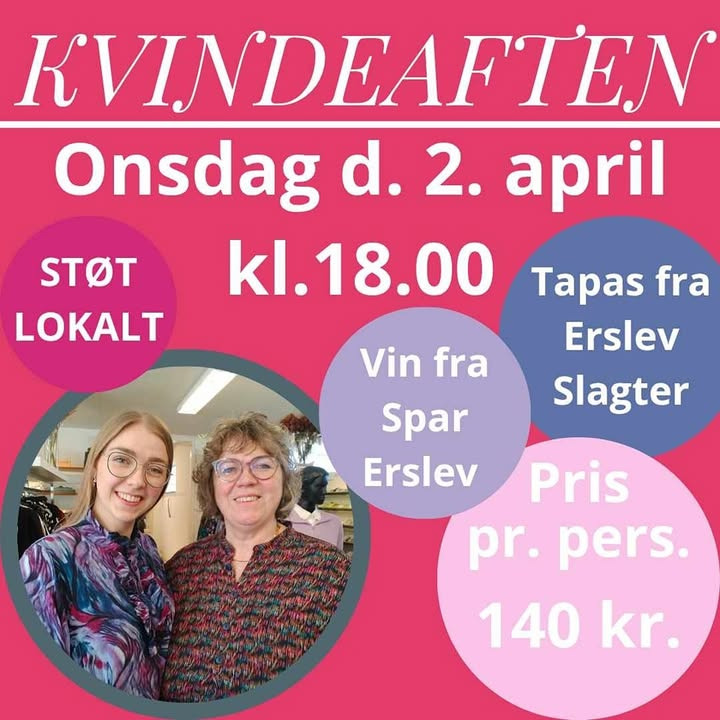 Elins Butik inviterer til kvindeaften med tapas og vin