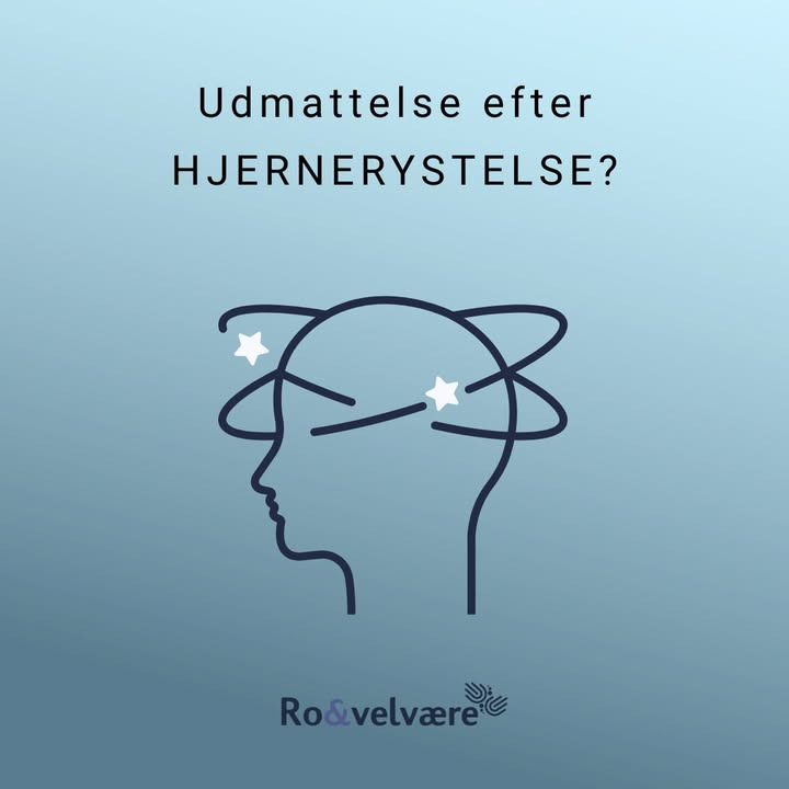 Ro & velvære informerer om udmattelse efter hjernerystelse og hvordan terapi kan hjælpe