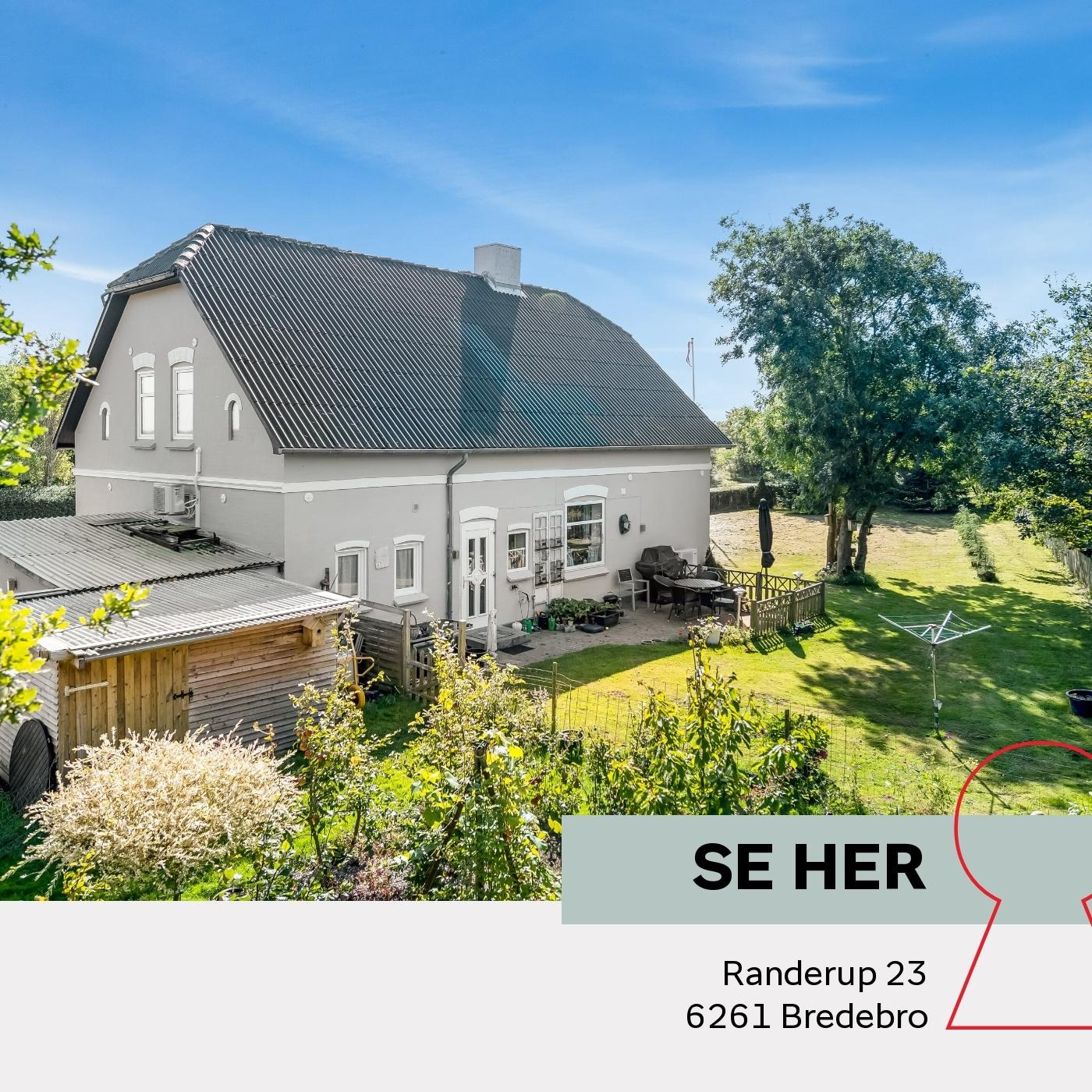 Home Tønder præsenterer rummelig og prisvenlig ejendom i Randerup til 660.000 kr.