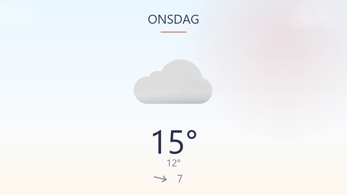 Blæsende, men tørt vejr sætter dagsordenen