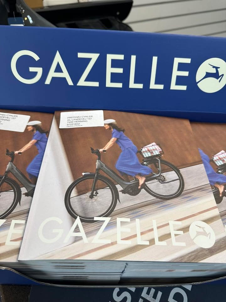 Fredhøj Cykler introducerer ny Gazelle-brochure og cykler i butikken