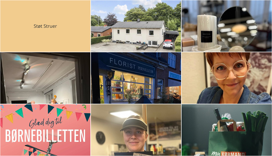 Nyt fra MIN KØBMAND I ASP, Lux By Jakobsen, Gimsinghoved og 5 andre