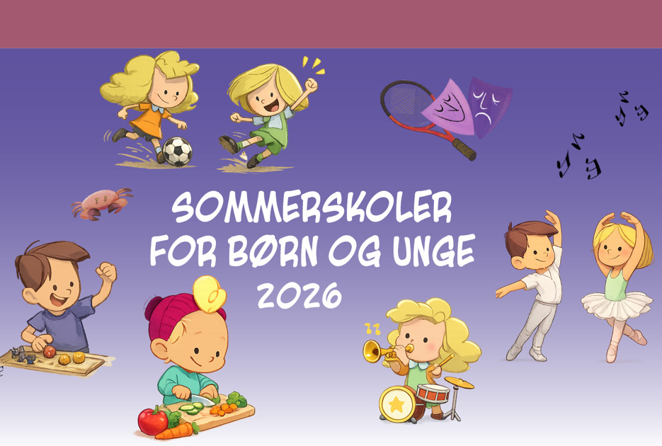 Nyt sommerskolekatalog byder på et væld af aktiviteter for børn og familier i Skive