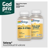 Vejlby Apotek tilbyder gode priser på Solaray kosttilskud
