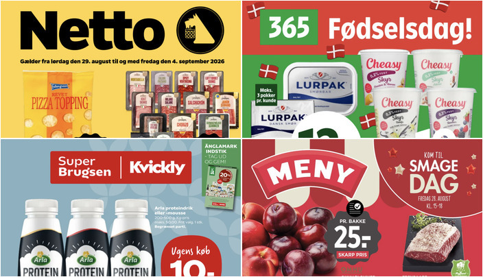 Lokale tilbud: Lurpak smør til 12 kr. og Rocca Alata Valpolicella Ripasso til 50 kr.