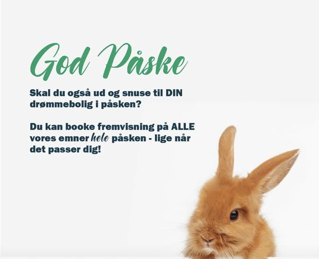 Nybolig Brønderslev & Vrå ønsker alle en dejlig påske