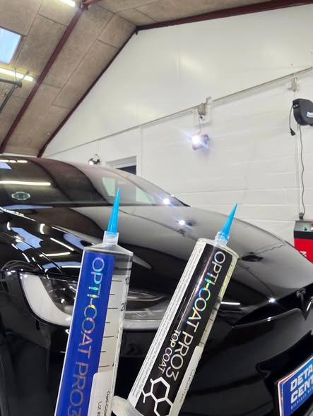 Detailing Center forvandler Tesla Model X med keramisk lakbeskyttelse