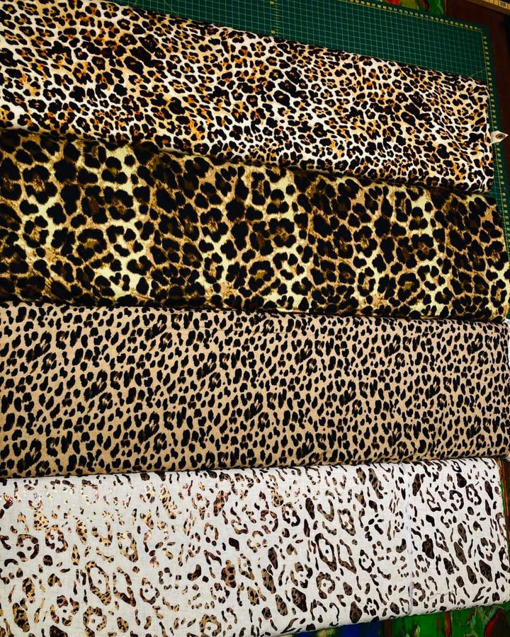 Art´n´Craft præsenterer leopard-tema med forskellige stoffer og tilbehør