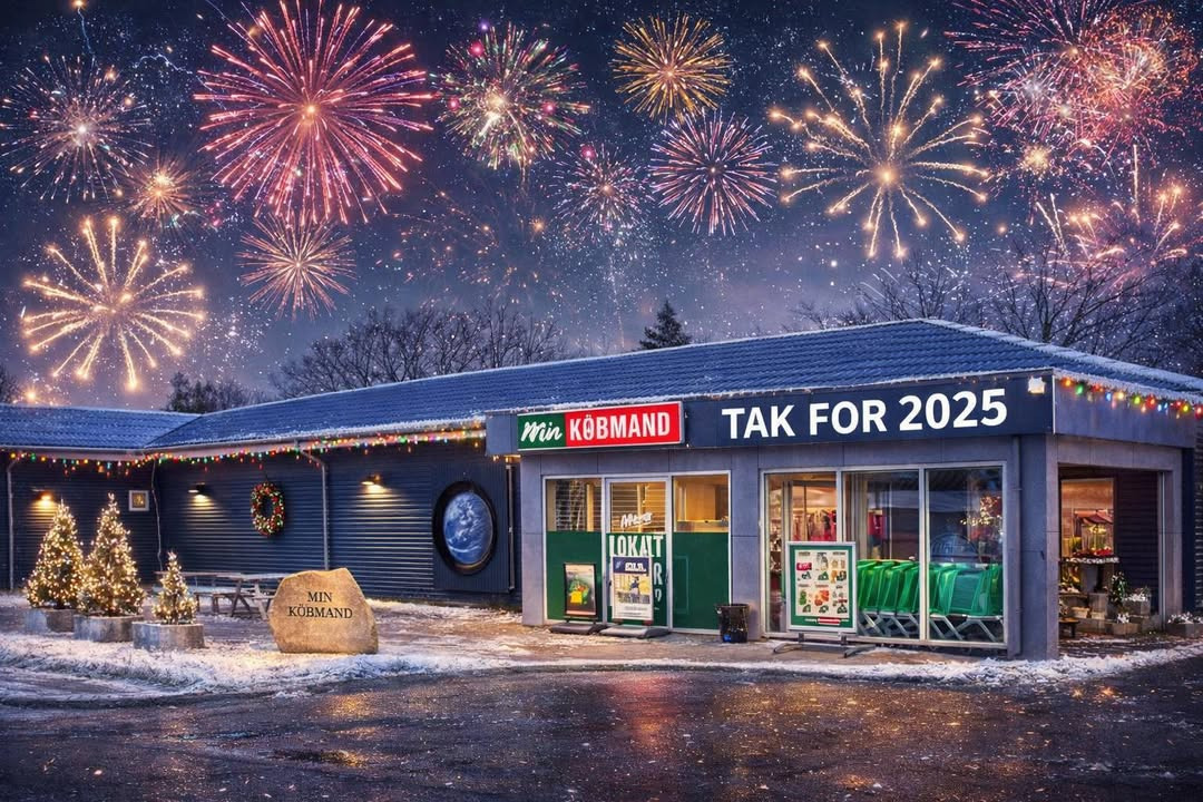 Min Købmand i Asp ønsker alle et godt nytår og takker for støtten